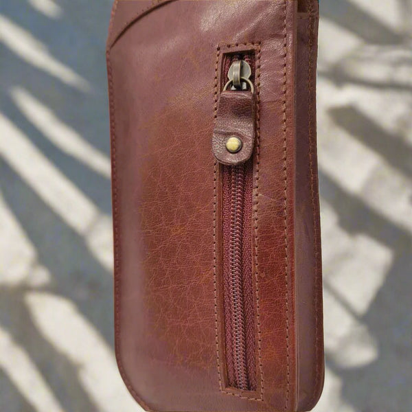 Irish Soft Leather - Sunglass case with zipper-Nook & Cranny Gift Store-2019 National Gift Store Of The Year-Ireland-Gift Shop