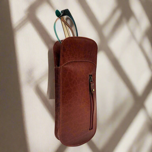 Irish Soft Leather - Sunglass case with zipper-Nook & Cranny Gift Store-2019 National Gift Store Of The Year-Ireland-Gift Shop