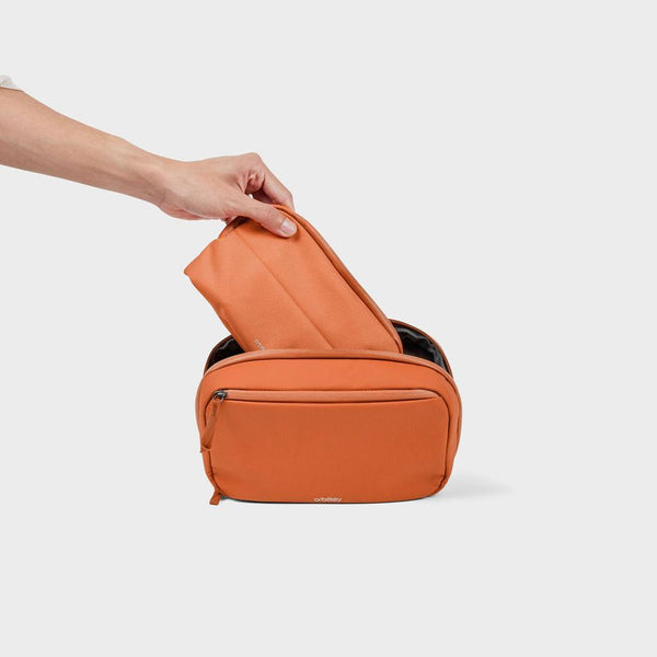 2-in-1 Twin Tech Pouch - Terracotta-Nook & Cranny Gift Store-2019 National Gift Store Of The Year-Ireland-Gift Shop