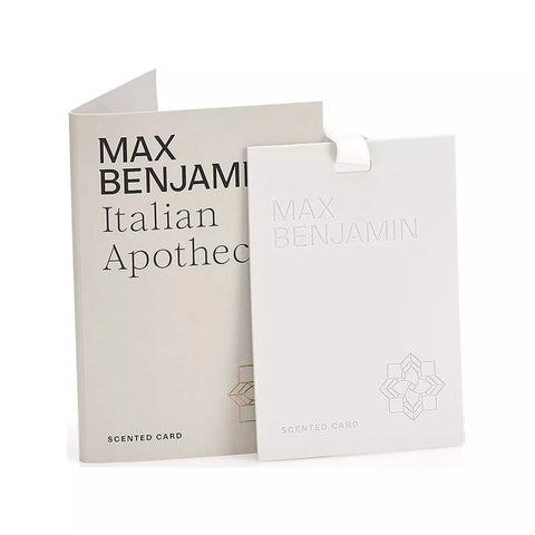 Max Benjamin - Italian Apothecary Luxury Scented Card-Nook & Cranny Gift Store-2019 National Gift Store Of The Year-Ireland-Gift Shop