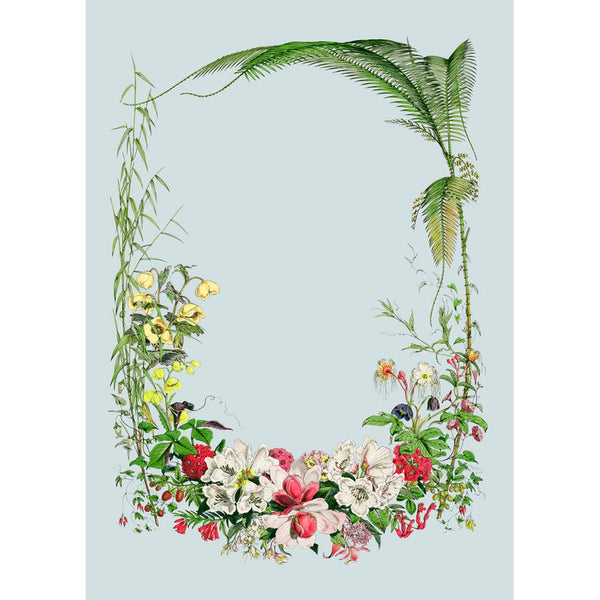 A Flower Frame - Oak style framed print (1 mtr x 70cm)-Nook & Cranny Gift Store-2019 National Gift Store Of The Year-Ireland-Gift Shop