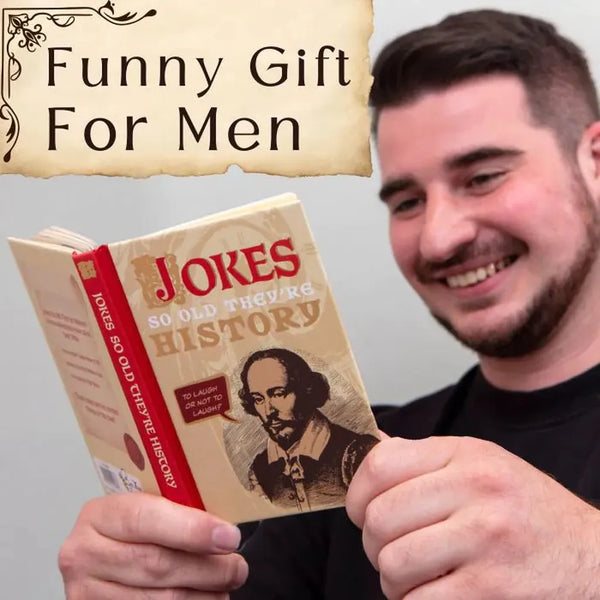 Jokes so old they're history- Hardback Book-Nook & Cranny Gift Store-2019 National Gift Store Of The Year-Ireland-Gift Shop