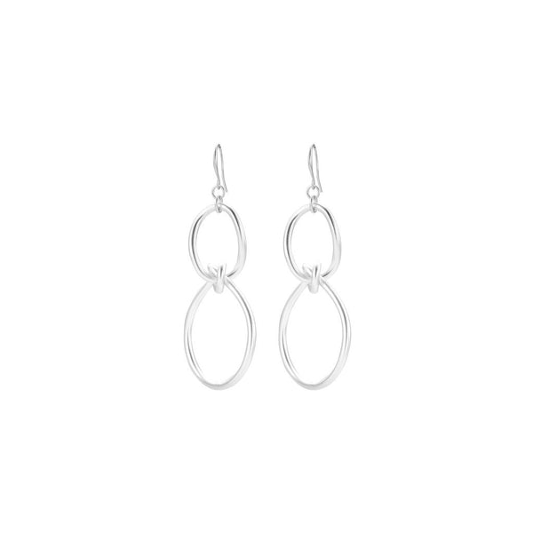 Infinity Knot Earrings - Silver Style-Nook & Cranny Gift Store-2019 National Gift Store Of The Year-Ireland-Gift Shop