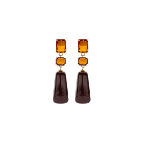 Amber Crest - Earrings-Nook & Cranny Gift Store-2019 National Gift Store Of The Year-Ireland-Gift Shop