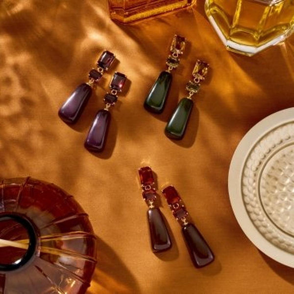 Violet Flame - Earrings-Nook & Cranny Gift Store-2019 National Gift Store Of The Year-Ireland-Gift Shop