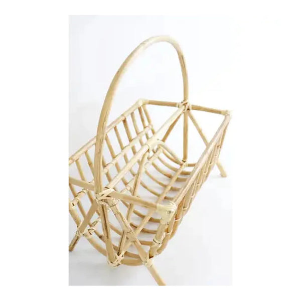 Stylish Rattan Magazine Holder-Nook & Cranny Gift Store-2019 National Gift Store Of The Year-Ireland-Gift Shop