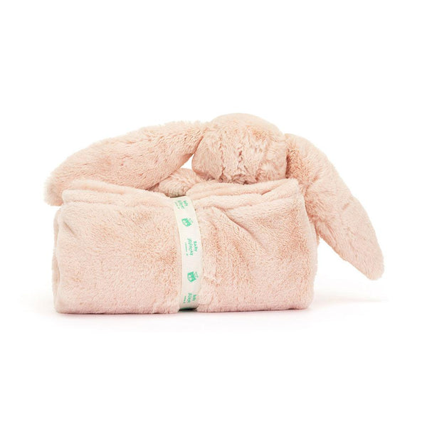Bashful Blush Bunny Blankie - by Jellycat-Nook & Cranny Gift Store-2019 National Gift Store Of The Year-Ireland-Gift Shop