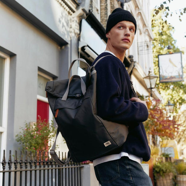 Finchley Sustainable Backpack - (Carbon)-Nook & Cranny Gift Store-2019 National Gift Store Of The Year-Ireland-Gift Shop