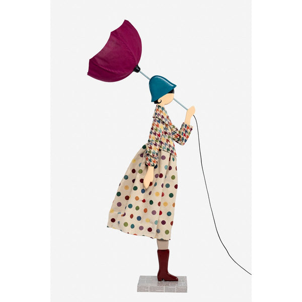 'Dotty' Elegant Lady in the wind table lamp-Nook & Cranny Gift Store-2019 National Gift Store Of The Year-Ireland-Gift Shop