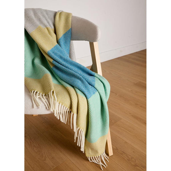 Luxurious Foxford Cashmere Throw - Garavogue-Nook & Cranny Gift Store-2019 National Gift Store Of The Year-Ireland-Gift Shop