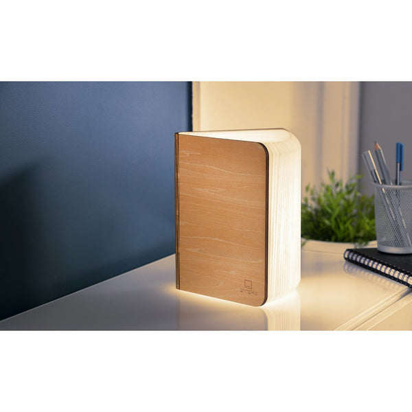 Smart Book Light - Large Walnut Wood-Nook & Cranny Gift Store-2019 National Gift Store Of The Year-Ireland-Gift Shop