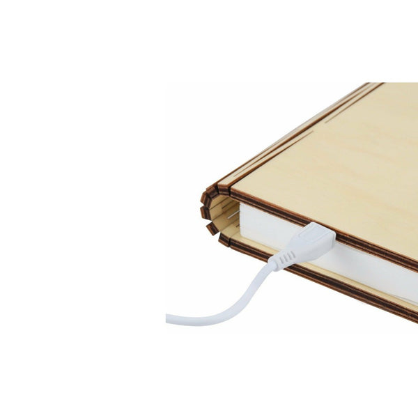 Smart Book Light - Large Walnut Wood-Nook & Cranny Gift Store-2019 National Gift Store Of The Year-Ireland-Gift Shop