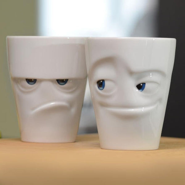 Grumpy Face - Porcelain Mug (Movie Edition)-Nook & Cranny Gift Store-2019 National Gift Store Of The Year-Ireland-Gift Shop