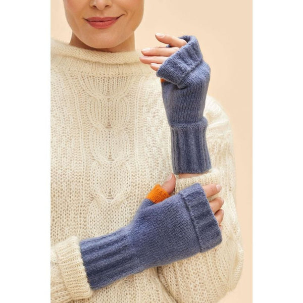 Cassia Wrist Warmer in Denim-Nook & Cranny Gift Store-2019 National Gift Store Of The Year-Ireland-Gift Shop