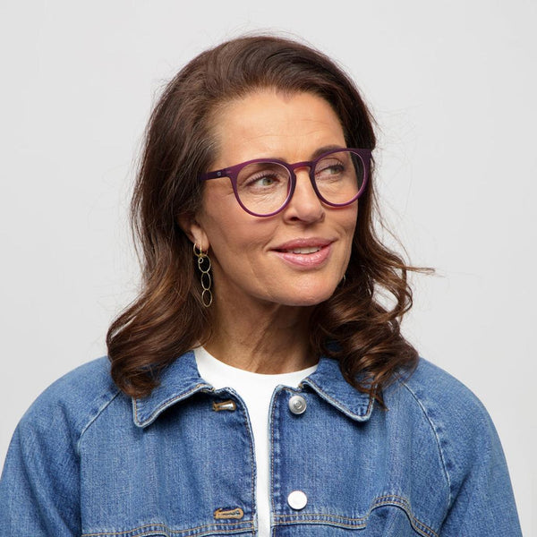 Papillon Reading Glasses - Deep Purple-Nook & Cranny Gift Store-2019 National Gift Store Of The Year-Ireland-Gift Shop