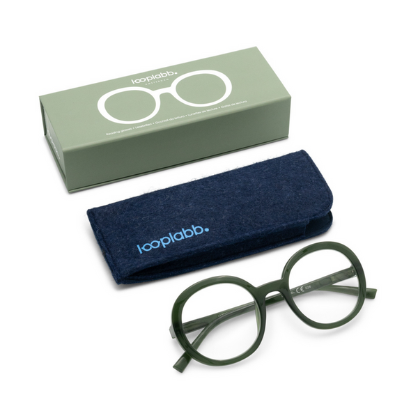 Jane Reading Glasses - Dark Green-Nook & Cranny Gift Store-2019 National Gift Store Of The Year-Ireland-Gift Shop