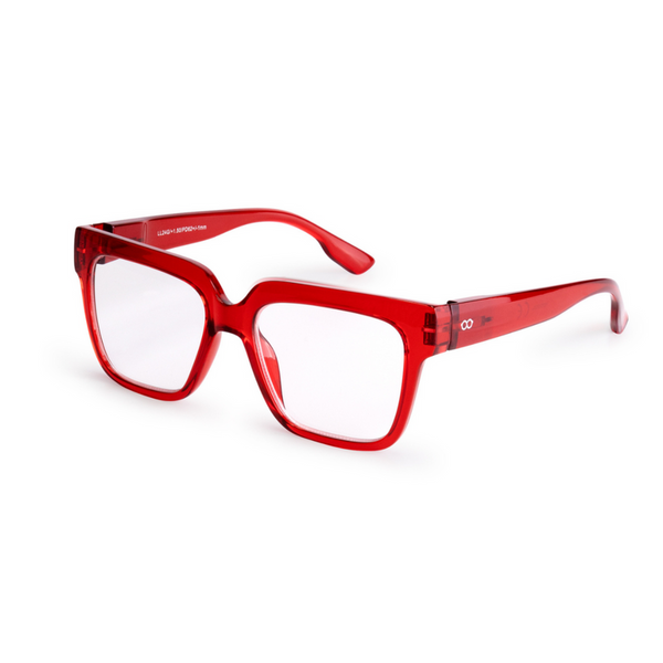 Max Reading Glasses - Crystal Red-Nook & Cranny Gift Store-2019 National Gift Store Of The Year-Ireland-Gift Shop