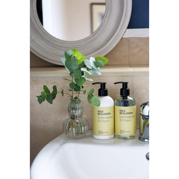 Max Benjamin - Lemongrass and Ginger Luxury Hand and Body Wash & Lotion Christmas Gift Box-Nook & Cranny Gift Store-2019 National Gift Store Of The Year-Ireland-Gift Shop