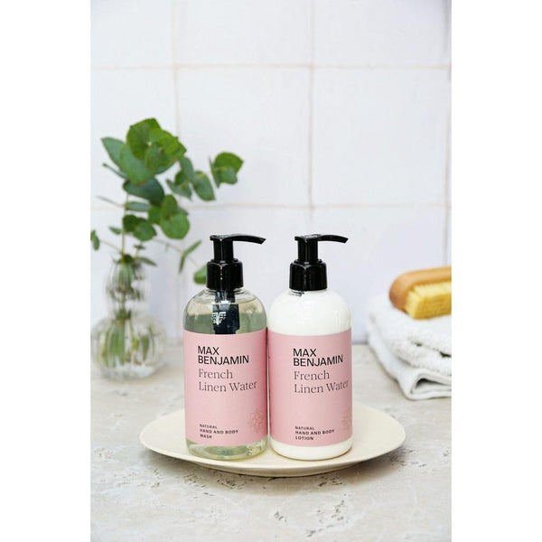 Max Benjamin - French Linen Water Luxury Hand and Body Wash & Lotion Christmas Gift Box-Nook & Cranny Gift Store-2019 National Gift Store Of The Year-Ireland-Gift Shop