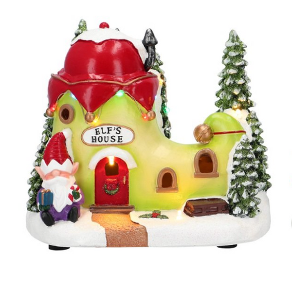 Christmas Ornament - Elf's Home-Nook & Cranny Gift Store-2019 National Gift Store Of The Year-Ireland-Gift Shop
