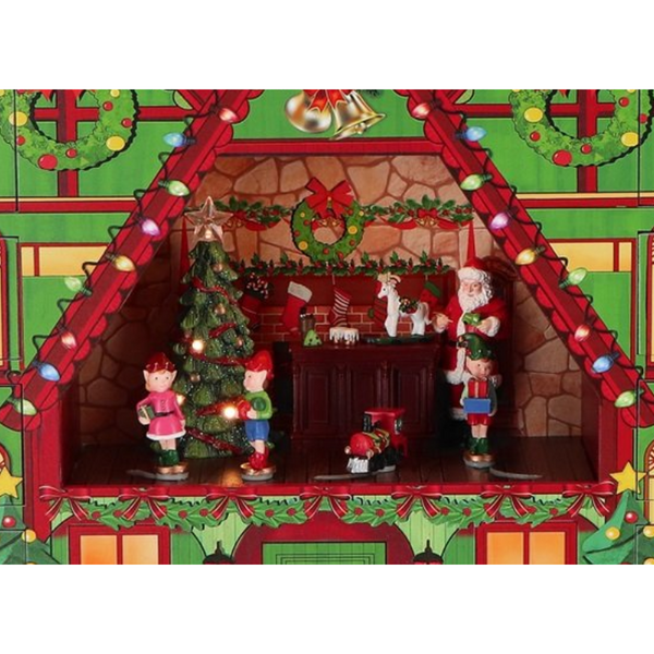 Musical Advent Calendar - Santa's Workshop-Nook & Cranny Gift Store-2019 National Gift Store Of The Year-Ireland-Gift Shop
