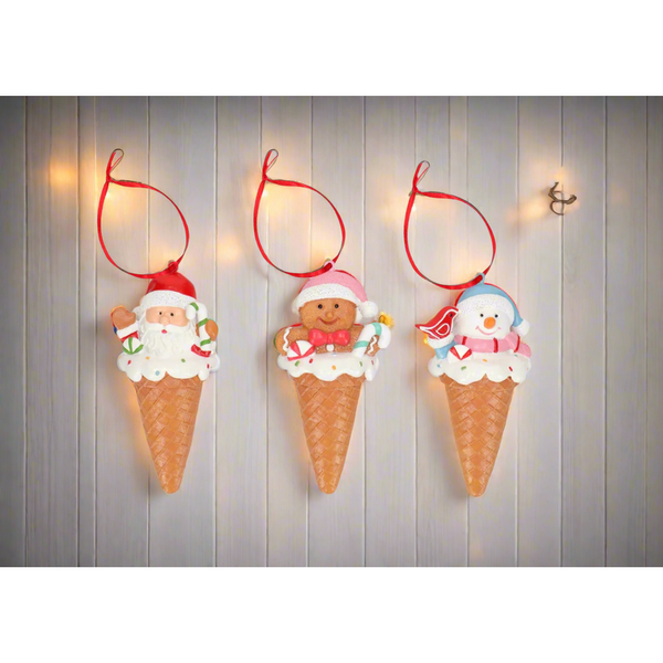 Festive Ice Cream Hanging Decoration-Nook & Cranny Gift Store-2019 National Gift Store Of The Year-Ireland-Gift Shop