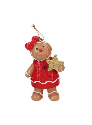Gingerbread Boy or Girl Hanging Ornament-Nook & Cranny Gift Store-2019 National Gift Store Of The Year-Ireland-Gift Shop