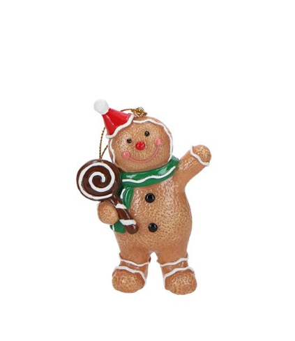 Gingerbread Boy or Girl Hanging Ornament-Nook & Cranny Gift Store-2019 National Gift Store Of The Year-Ireland-Gift Shop
