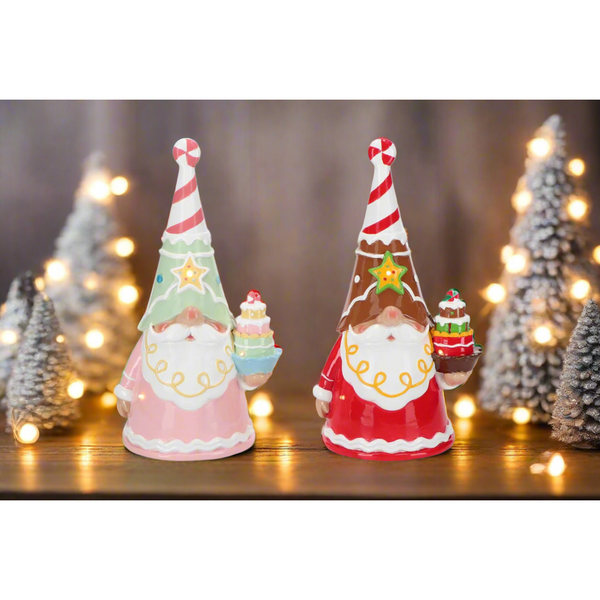 Festive Ceramic Gnome Decoration-Nook & Cranny Gift Store-2019 National Gift Store Of The Year-Ireland-Gift Shop