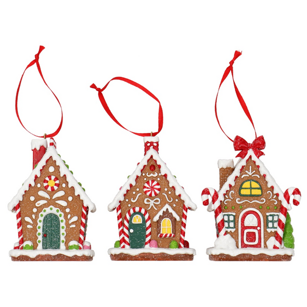 Gingerbread House Hanging Ornament-Nook & Cranny Gift Store-2019 National Gift Store Of The Year-Ireland-Gift Shop