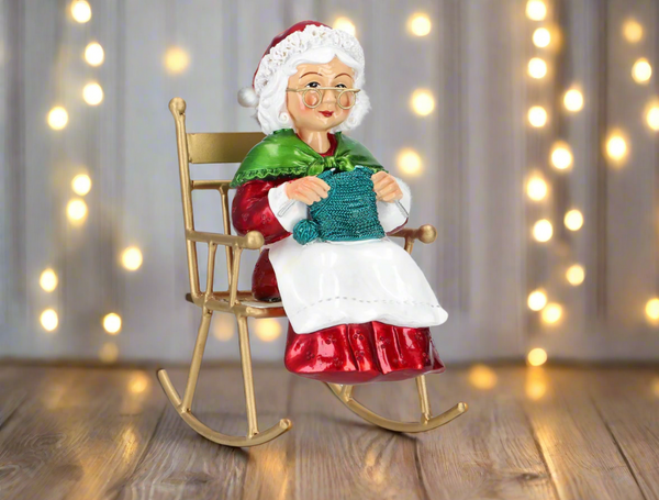 Mrs. Claus on Rocking Chair at Christmastime-Nook & Cranny Gift Store-2019 National Gift Store Of The Year-Ireland-Gift Shop