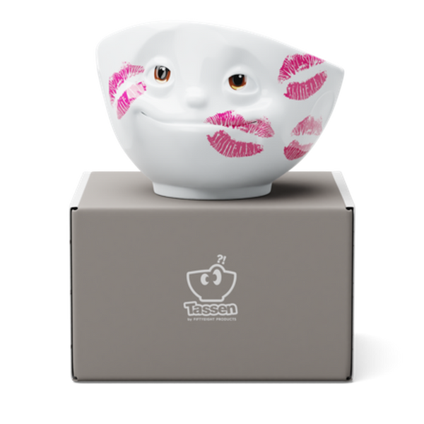 Special Edition Porcelain Bowl - Kissed-Nook & Cranny Gift Store-2019 National Gift Store Of The Year-Ireland-Gift Shop