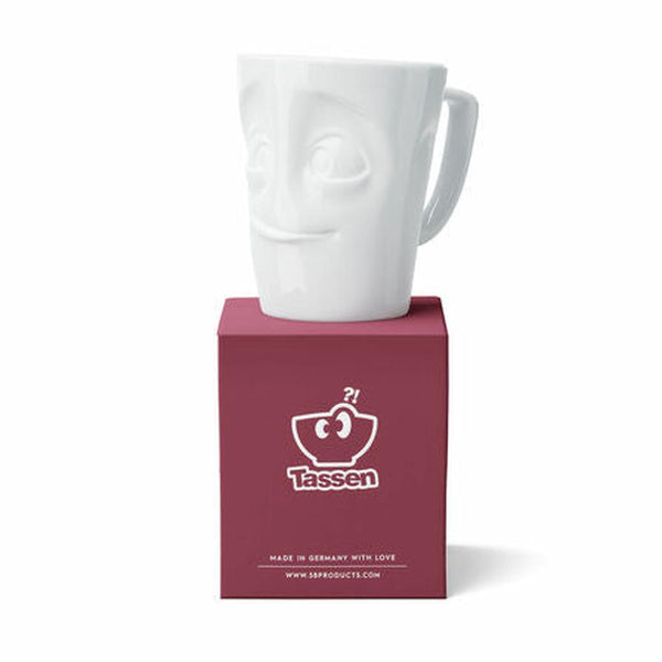 Happy Face - Porcelain Mug (Extra Large)-Nook & Cranny Gift Store-2019 National Gift Store Of The Year-Ireland-Gift Shop