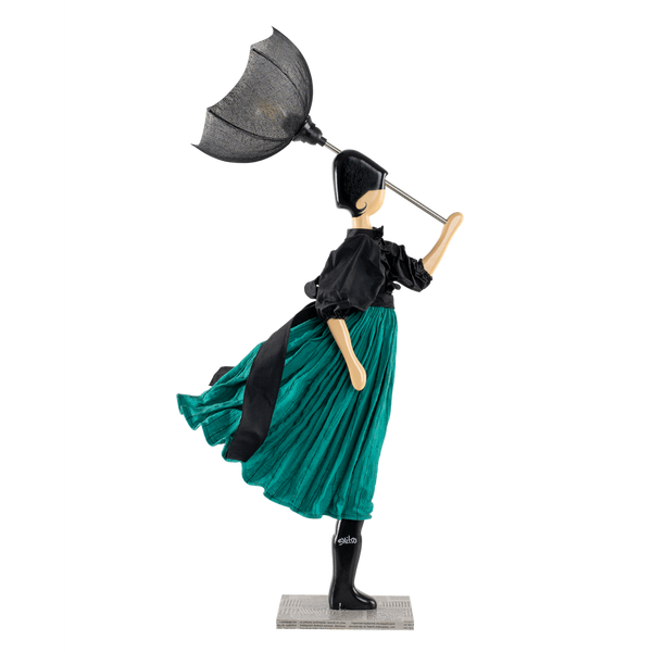 'Tampitha' Lady in the wind Lamp-Nook & Cranny Gift Store-2019 National Gift Store Of The Year-Ireland-Gift Shop