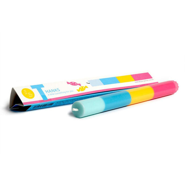 Geometric Dinner Candle - Thank You-Nook & Cranny Gift Store-2019 National Gift Store Of The Year-Ireland-Gift Shop