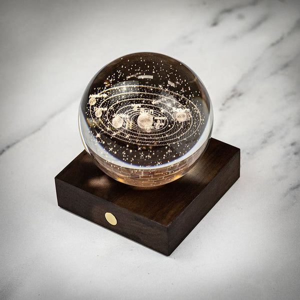 Amber Crystal Light - Solar System-Nook & Cranny Gift Store-2019 National Gift Store Of The Year-Ireland-Gift Shop