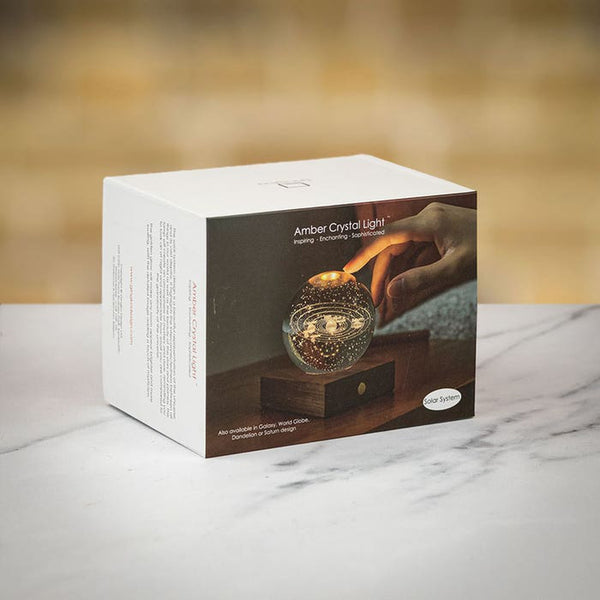Amber Crystal Light - Solar System-Nook & Cranny Gift Store-2019 National Gift Store Of The Year-Ireland-Gift Shop