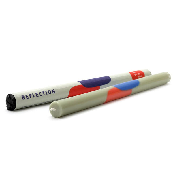 Geometric Dinner Candle - Reflection-Nook & Cranny Gift Store-2019 National Gift Store Of The Year-Ireland-Gift Shop