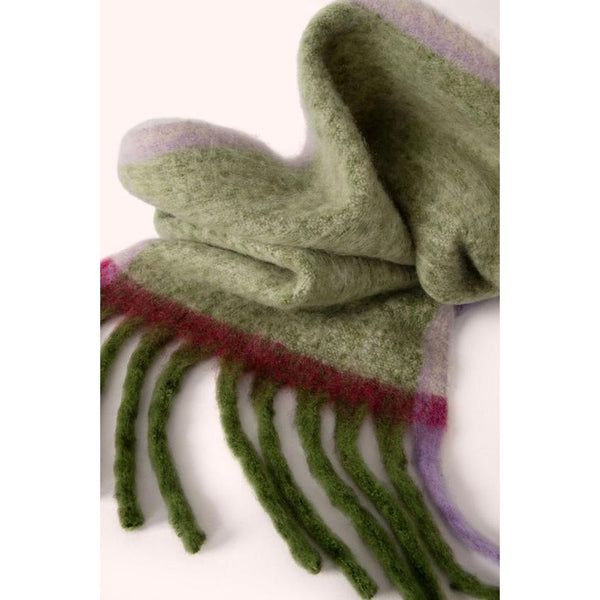 Aria Cozy Scarf - Sage-Nook & Cranny Gift Store-2019 National Gift Store Of The Year-Ireland-Gift Shop