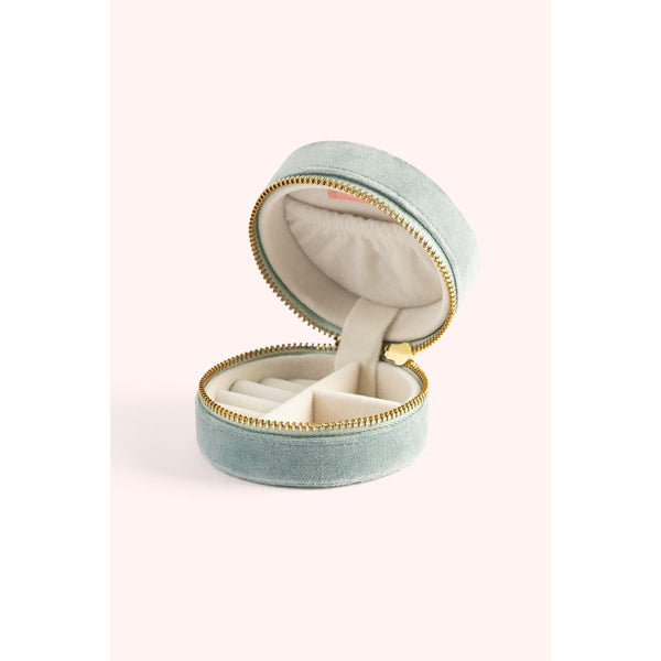 Embroidered Velvet Jewelry Box - Swooping Swallow-Nook & Cranny Gift Store-2019 National Gift Store Of The Year-Ireland-Gift Shop