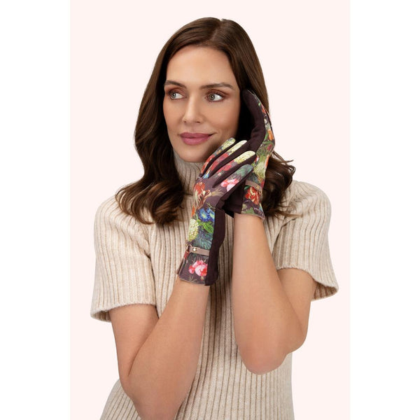 Kyle Faux Suede Gloves - Chocolate-Nook & Cranny Gift Store-2019 National Gift Store Of The Year-Ireland-Gift Shop