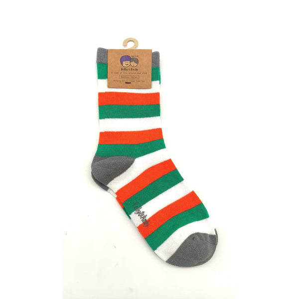Ireland Bamboo Stripe Socks-Nook & Cranny Gift Store-2019 National Gift Store Of The Year-Ireland-Gift Shop