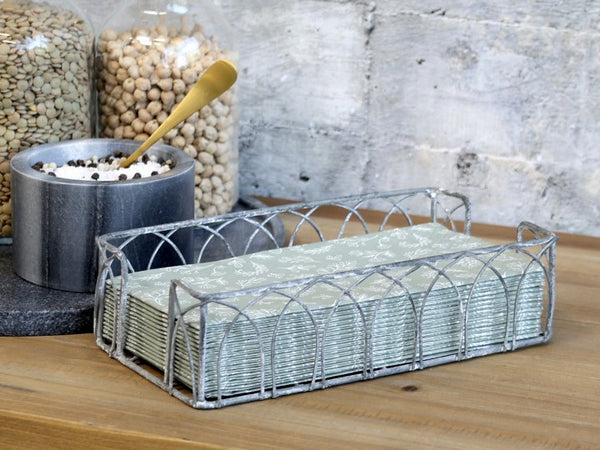 Antique zinc napkin holder-Nook & Cranny Gift Store-2019 National Gift Store Of The Year-Ireland-Gift Shop