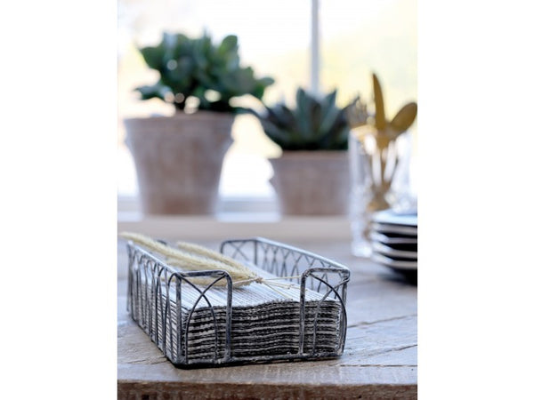Antique zinc napkin holder-Nook & Cranny Gift Store-2019 National Gift Store Of The Year-Ireland-Gift Shop