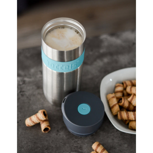 Thermal Reusable travel Mug - 370ML - Turquoise Blue-Nook & Cranny Gift Store-2019 National Gift Store Of The Year-Ireland-Gift Shop