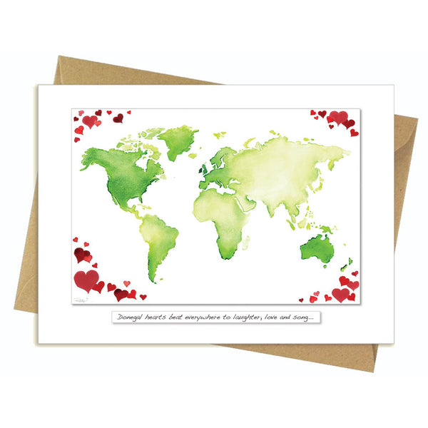 A card for every Irish County - IRISH HEARTS beat everywhere to love laughter and song...c-Nook & Cranny Gift Store-2019 National Gift Store Of The Year-Ireland-Gift Shop