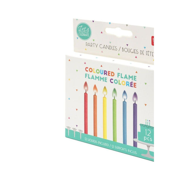 Birthday candles with a COLOURED flame.-Nook & Cranny Gift Store-2019 National Gift Store Of The Year-Ireland-Gift Shop