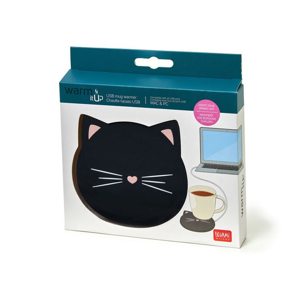 Mug Warming Coaster - (kitty cat shape!)-Nook & Cranny Gift Store-2019 National Gift Store Of The Year-Ireland-Gift Shop