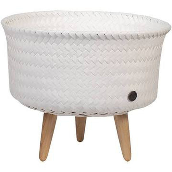 Low down planter basket with cinnamon wood legs.-Nook & Cranny Gift Store-2019 National Gift Store Of The Year-Ireland-Gift Shop