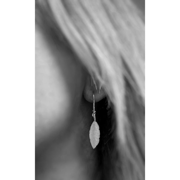 Feathers Appear.... Sterling Silver Drop Earrings - Made in Laois!-Nook & Cranny Gift Store-2019 National Gift Store Of The Year-Ireland-Gift Shop